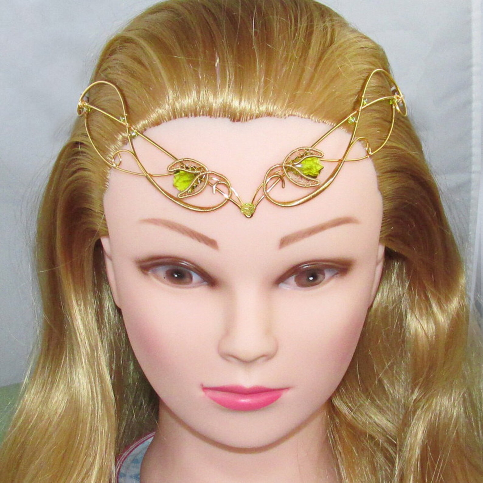 Fantasy Crown spirit of Nature Tiara Green and Etsy