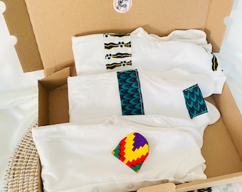 Birth box - batch of baby girl pajamas - boy Wax baby pajamas - original birth gifts - birth box - Customizable