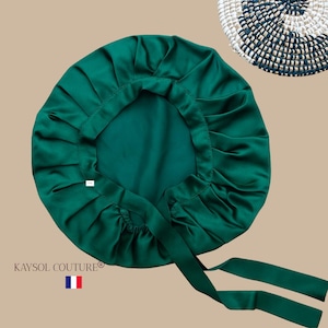 Gorro de lana 100% seda de morera natural | 19 momme – Negro, Azul, Beige, Verde