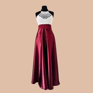 Merlot Bridesmaid Dress - Etsy