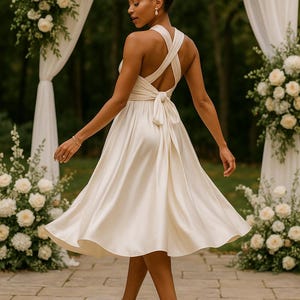 short white infinity dress Wedding Dress Different Styles For Infinity Dress Short White Infinity Gown Wedding Dress White Infinity Dress