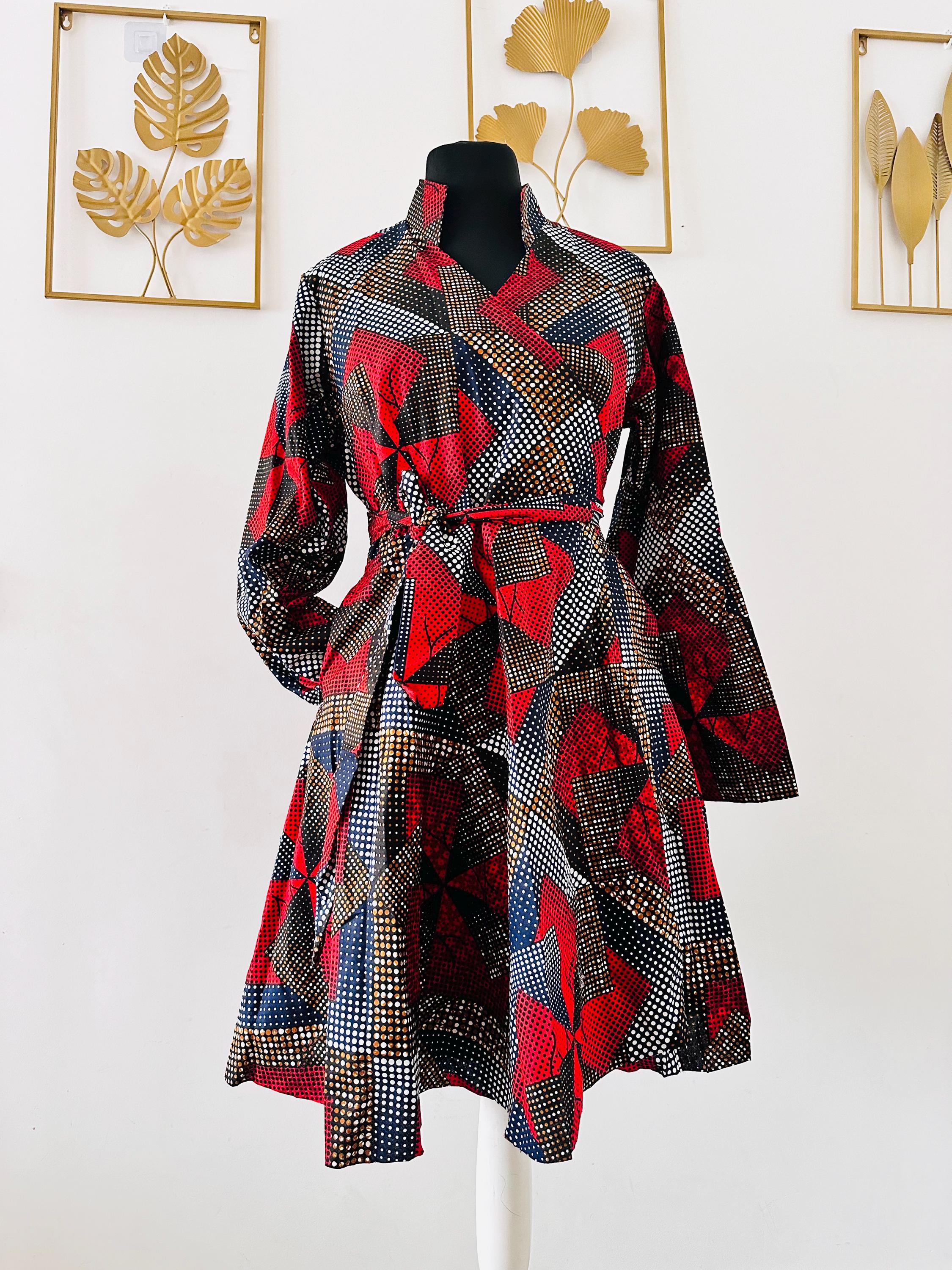 Robe mi longue africaine France