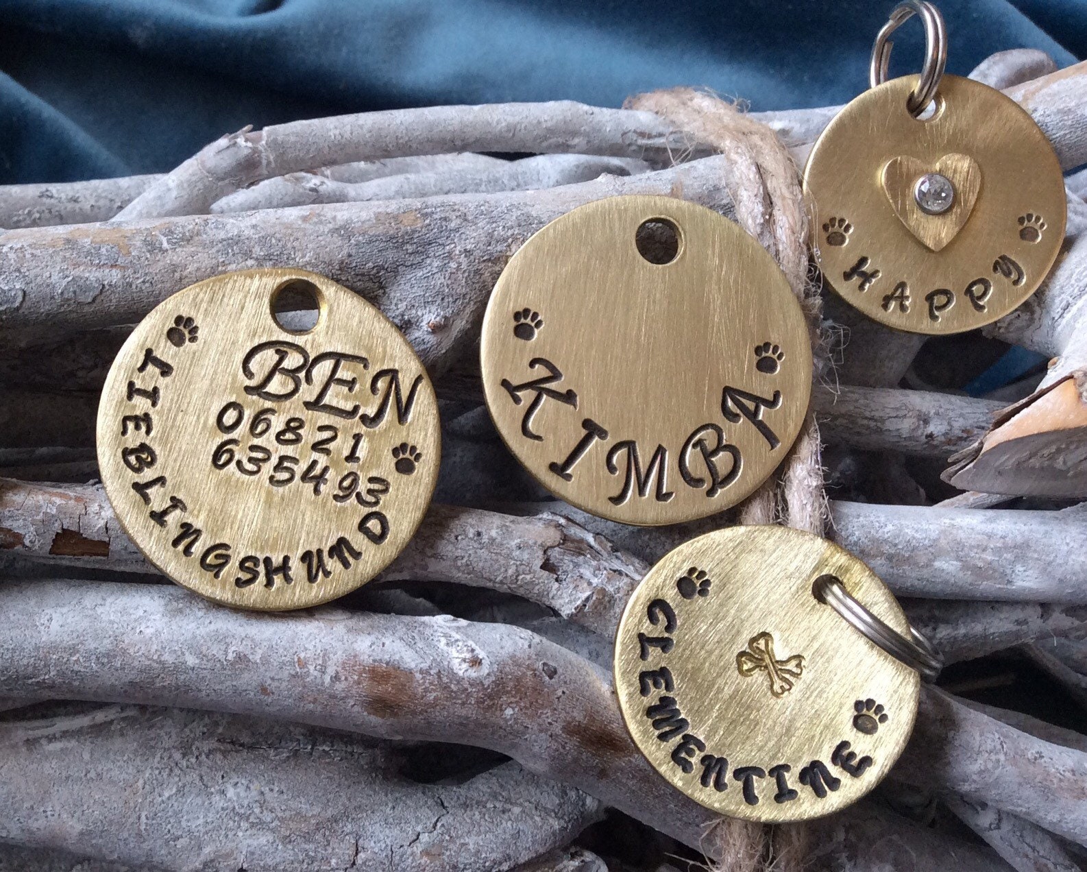 Hundemarke Schutzengel für deinen Hund Hunde ID Marke Etsy