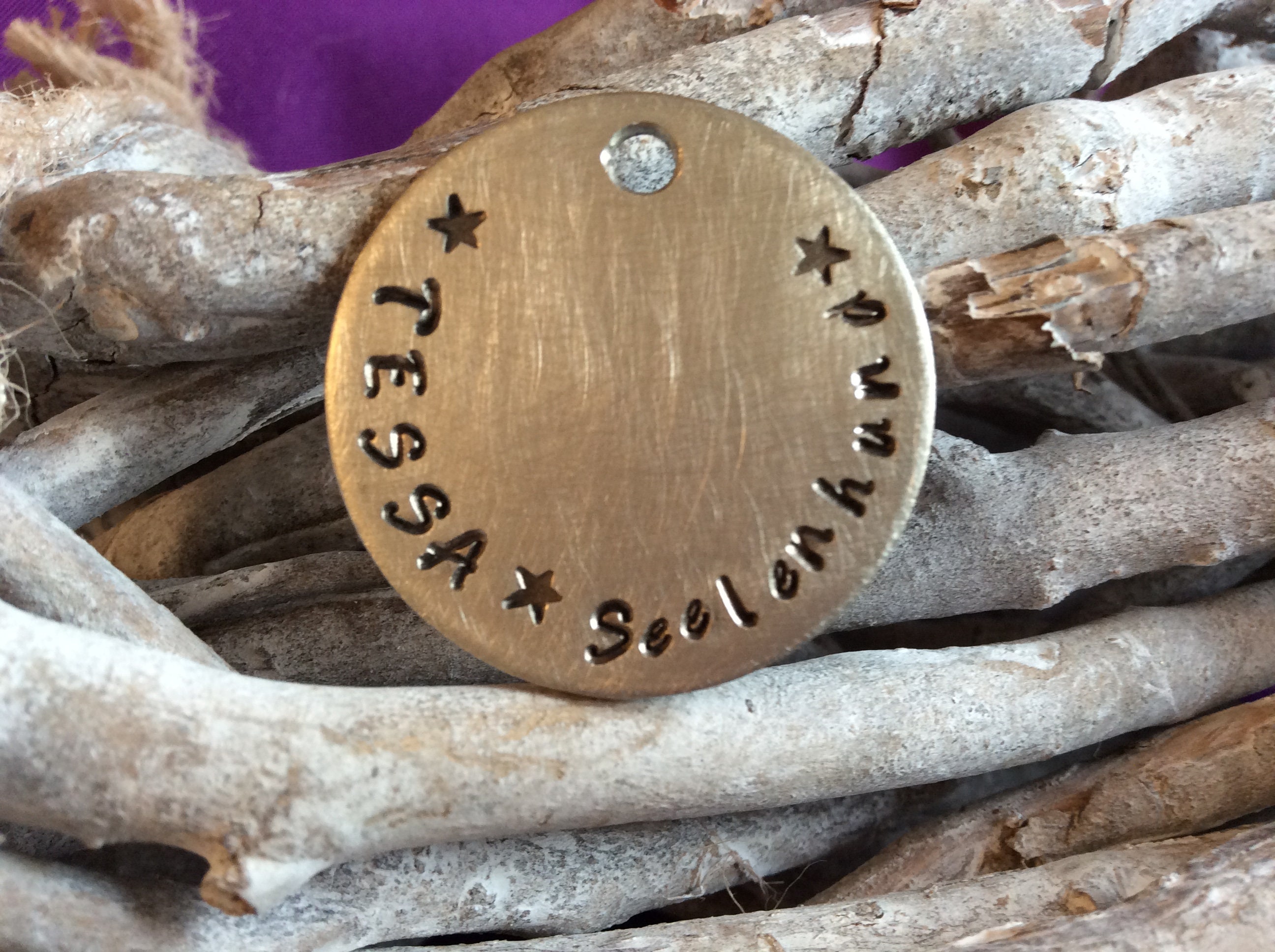 Hundemarke Schutzengel für deinen Hund Hunde ID Marke Etsy