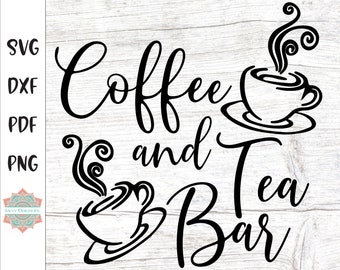 Download Coffee And Tea Bar Svg