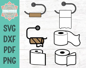Toilet Paper Svg Etsy