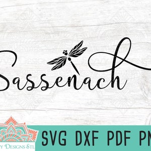 Sassenach SVG Cut File for Silhouette and Cricut, Sassenach shirt design, Tell the Bees