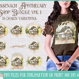 Sassenach Apotheker Variety Sublimation Bundle, Sassenach PNG, La Dame Blanche, Fraser&#39;s Ridge, Claire Fraser