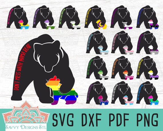 Don't Mess With Mama Bear LGBTQ Pride 
