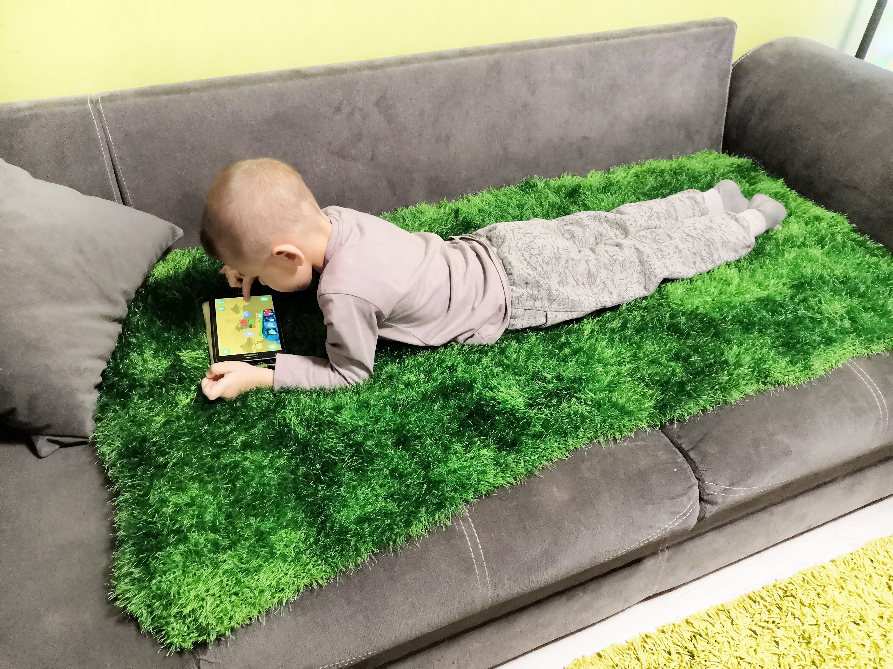 Throw blanket Small shag grass rug First home gift cozy Etsy