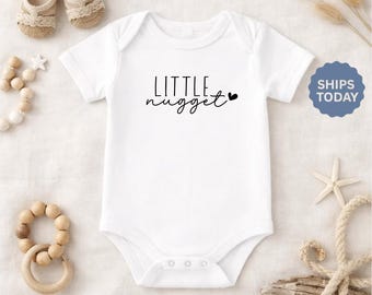 Little Nugget Baby Onesie: Boho Chic Gerber Brand Bodysuit