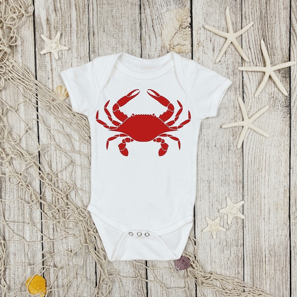 4th of july crab onesie celebrate 18 month