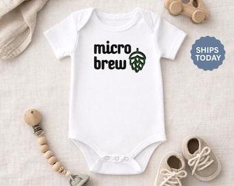 Micro Brew Custom Printed Gerber® Brand Baby Onesie® 