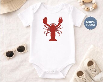 Lobster Baby Onesie with FREE Personalization