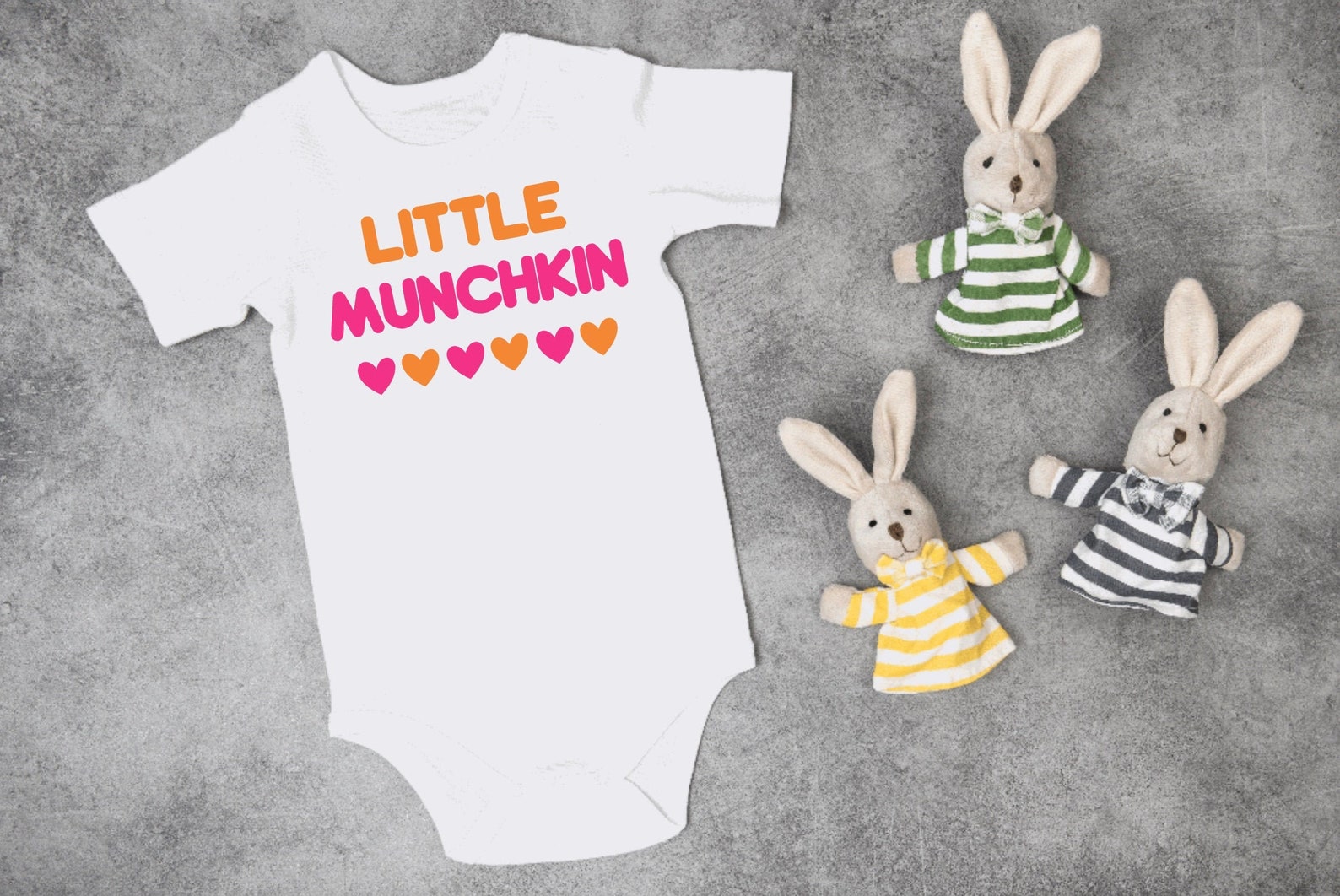 Little Munchkin Baby Bodysuit Dunkin' Donuts One Piece Etsy