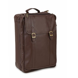 Leather Laptop Handbag Bag- Crossbody Bag- Messenger Bag- Computer Bag- Backpack Bag- Convertible Briefcase Bag- Shoulder Bag. Handmade Bag.
