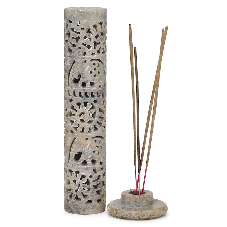 Marble Incense Holder Candle Stick Burner Handmade Etsy