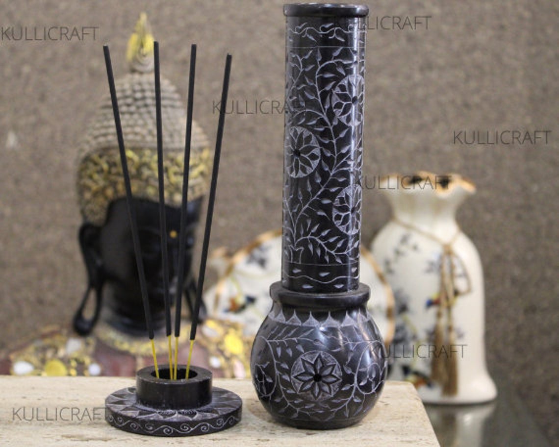 Marble Incense Holder Candle Stick Burner Handmade Etsy UK