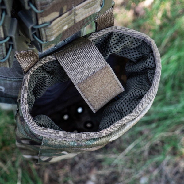 Empty Mags Drop Holder Military Molle Bag Tactical Ammunition Pouch by Mountains