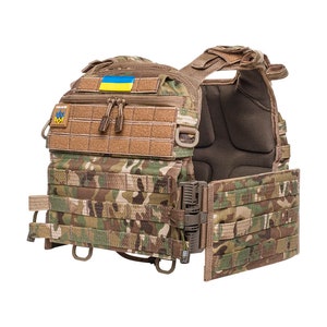 Gilet tattico a sgancio rapido, gilet leggero, regolabile, traspirante, con pesi, per l&#39;allenamento con sistema MOLLE