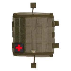 Tactical Rapid-Release IFAK Pouch, Military Medical Pouch, First Aid Kit Carrier Olive