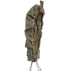 Universal AK/RPK Magazine Pouch, Single Closed Pouch, Tactical Gear Olive