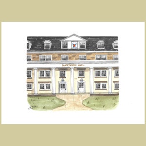 MacKinnon Hall — 5x7 Art Print