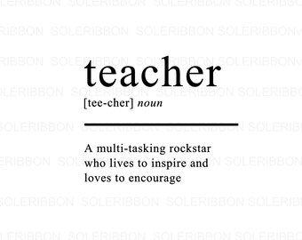 Download Teacher Definition Svg Etsy