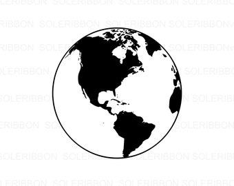 Download Globe Svg Etsy