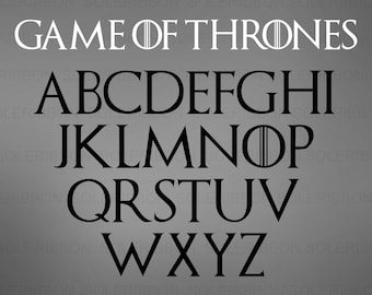 groomsmen invite game of thrones font