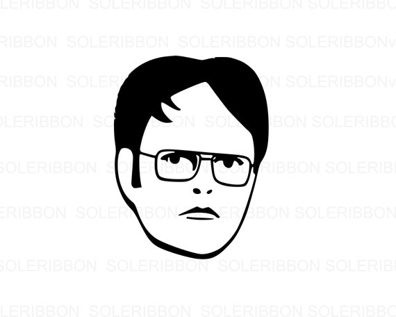 Dwight Schrute Svg The Office Svg The Office Tv Show Vector Etsy