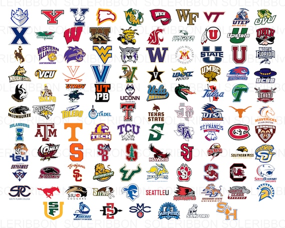 Download All College Logos Bundle 385 College Logos Svg University Etsy