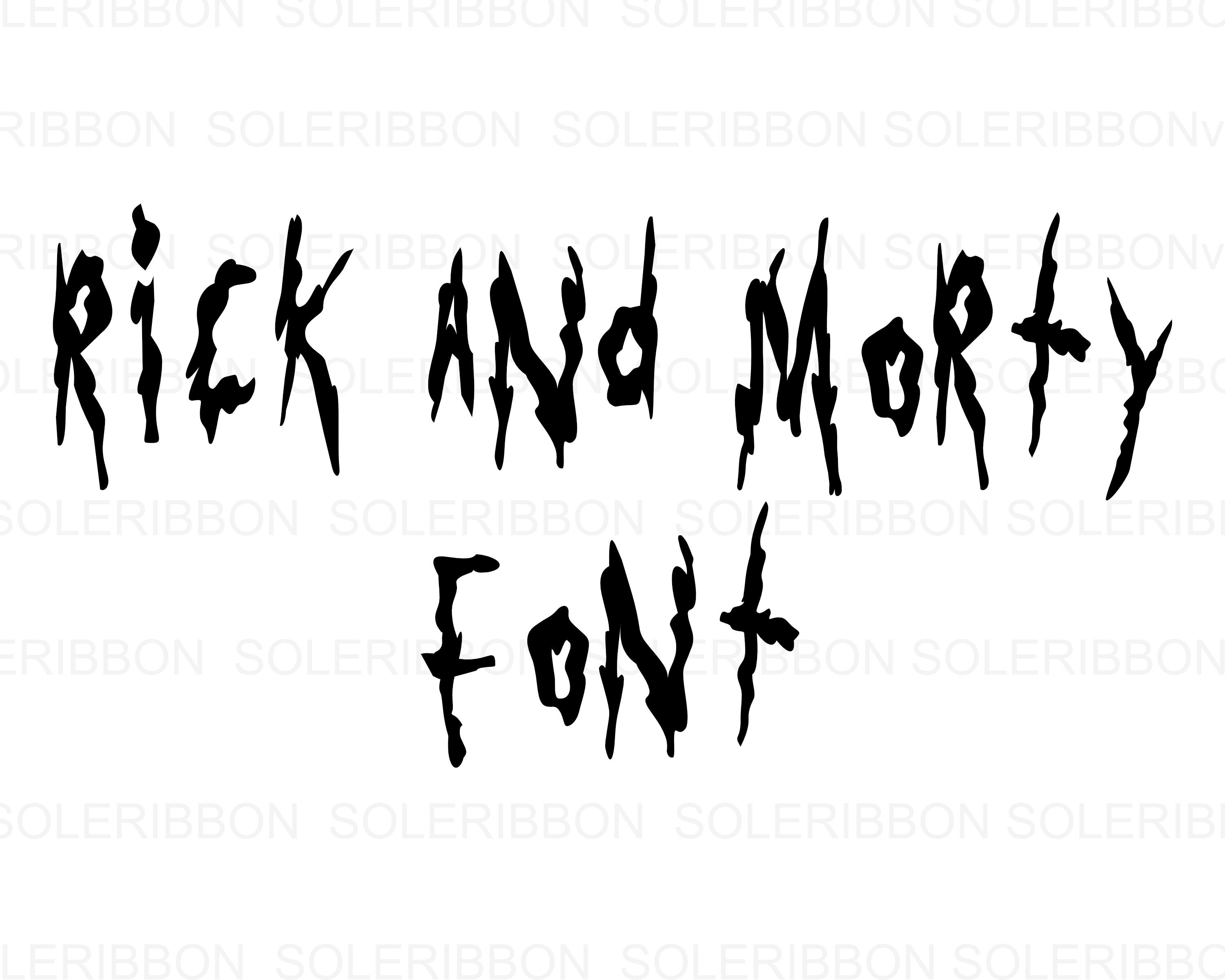 Free Free 69 Cricut Rick And Morty Svg Free SVG PNG EPS DXF File