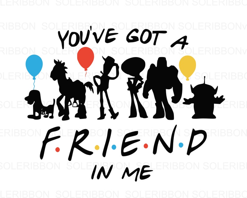 Download Toy Story Friends SVG Friends SVG Toy Story svg vector | Etsy