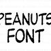 Peanuts Alphabet Font | Peanuts SVG, Peanuts design files, Peanuts tv show font shirt design file for Cricut Silhouette Design Space