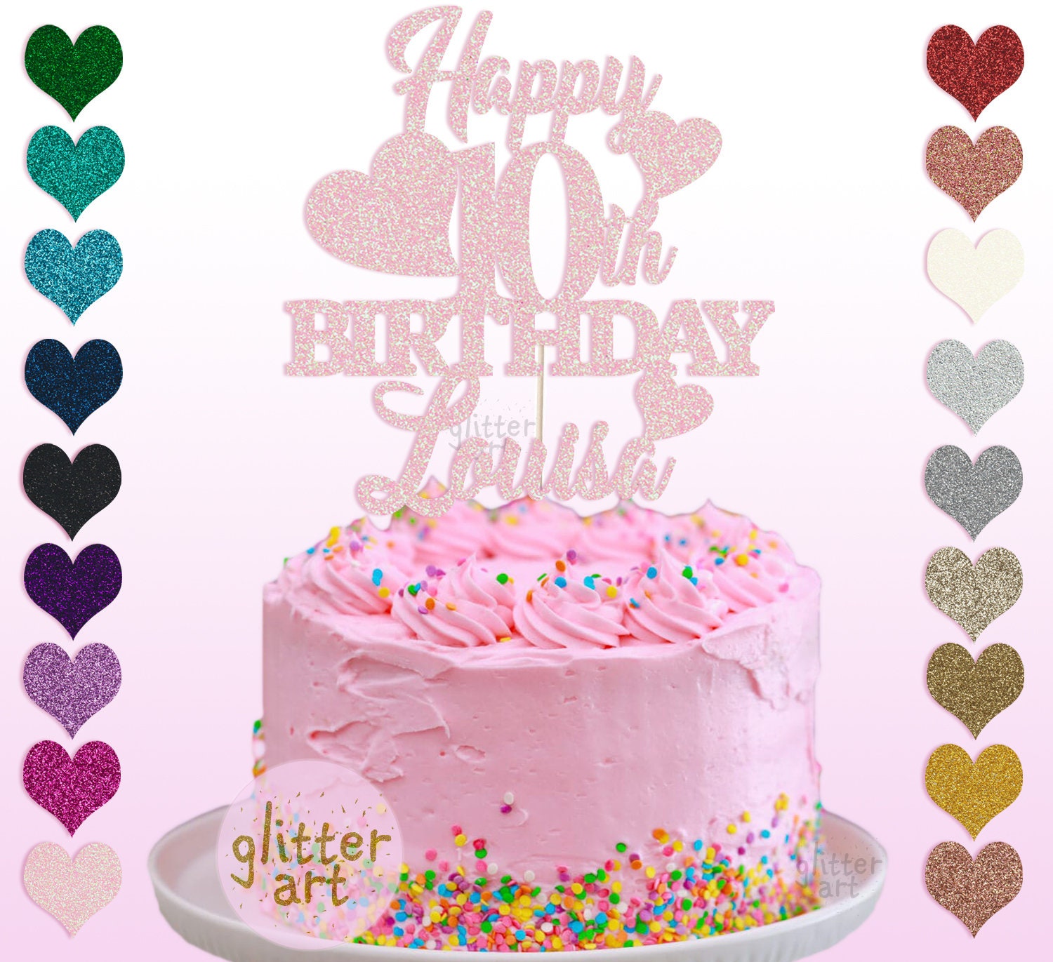 Happy Birthday Cake Glitter Earrings – US Jewelry House