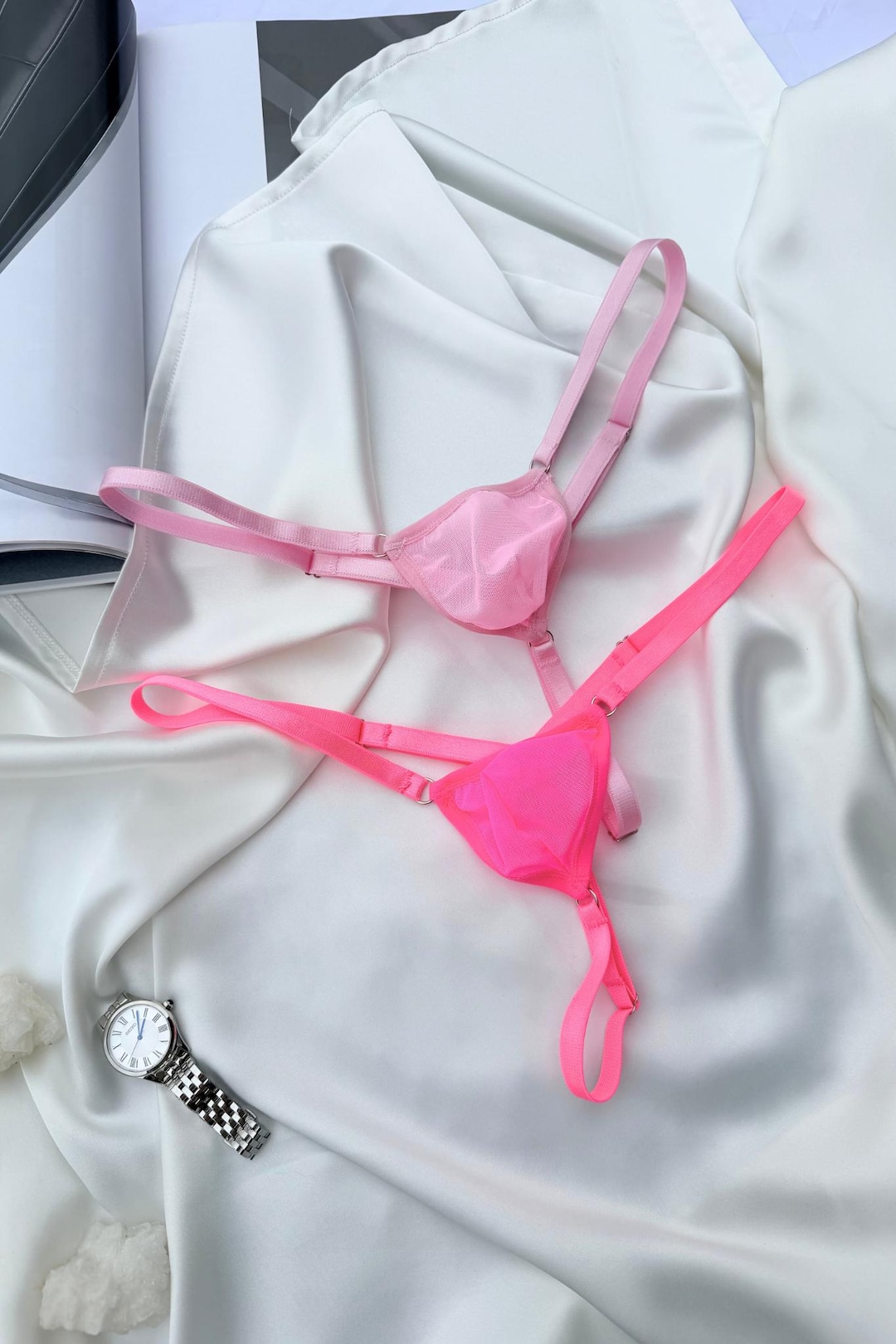 Extreme Micro Thong for Men – See Through Mesh Bikini, Sheer Panty ...