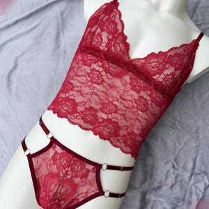 Lace panties for men, Feminine lingerie for men, Male underwear, Sheer male lingerie, LGBTQ+ men&#39;s underwear, See-through lingerie