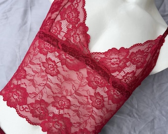 Adult Men's Lingerie Set, Lace Bralette, See-through Panties, Femboy  Lingerie, Gay Boyfriend Gift, Gay Men's Underwear, Gift for Him