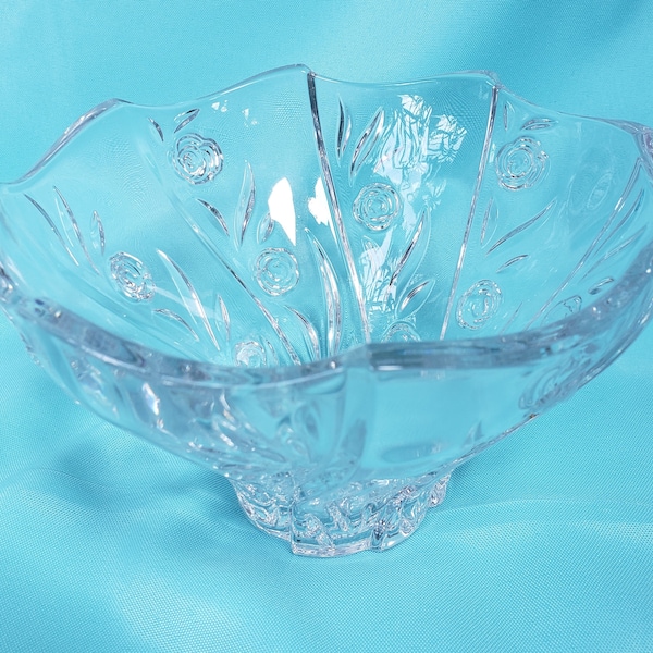 Waterford Rose Bowl Etsy