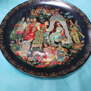 Leggende russe, Collector Plate Bradford Ex, Snow Maiden e genitori