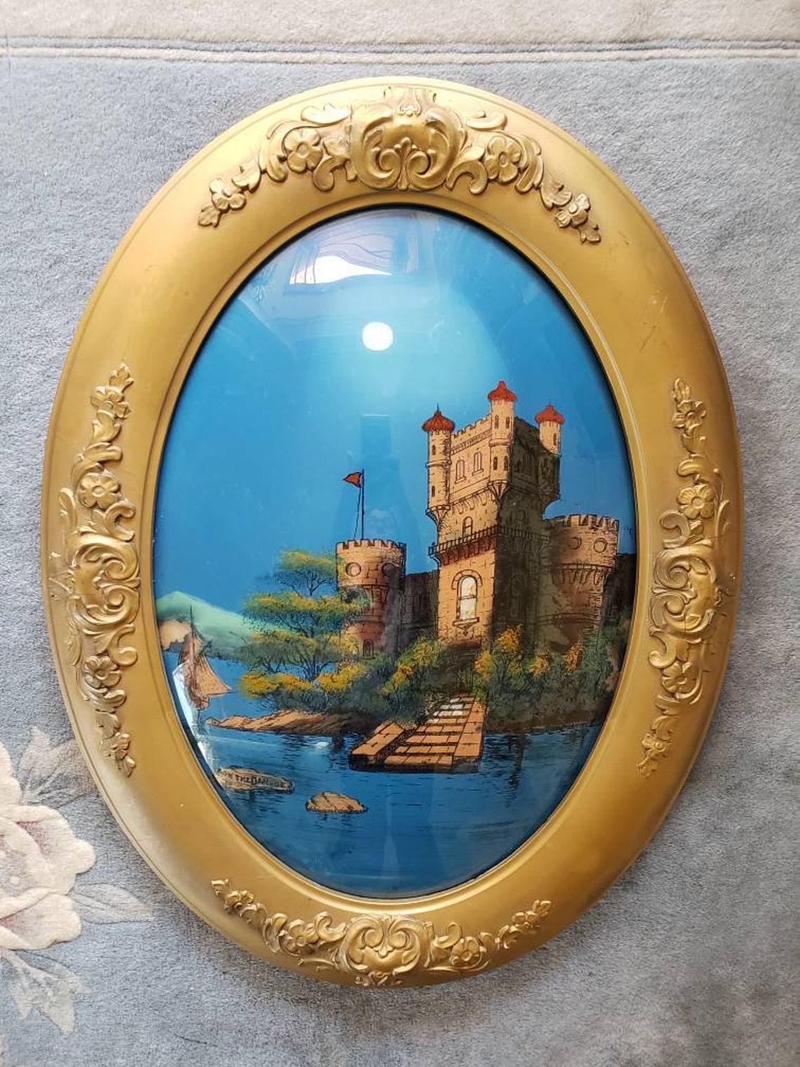 Reverse Oil Painting On Glass | Must-Know Reverse Glass Painting Ideas ...