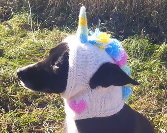 Pdf knitting pattern Dog hats,Unicorn Dog Hat,Small Dog Hat,Knitted Dog Hat,Dog Fashion,Gift dog,Pet Lover Gift,easy knitting pattern