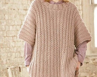 Knitting vest pattern, Easy knitting vest sweater, Easy knit vest pattern, Beginner knitting vest sweater, Top knitting pattern