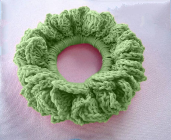 Patr n Scrunchie Sujetador de cola de caballo el stico Patr n para