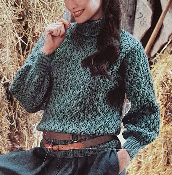 Stricken Anleitung Pullover Damen Mit Muster STRICKANLEITUNG Damen