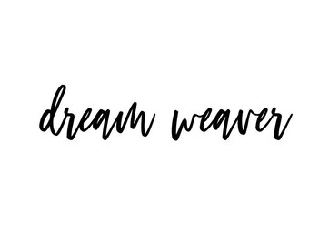 Dream Weaver Svg Etsy