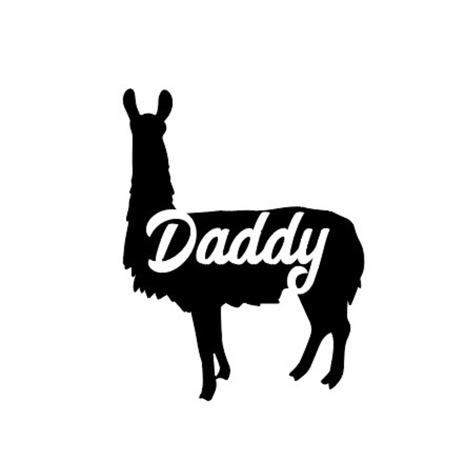 Download Mama Llama Baby Llama Daddy Llama svg cricut decal | Etsy