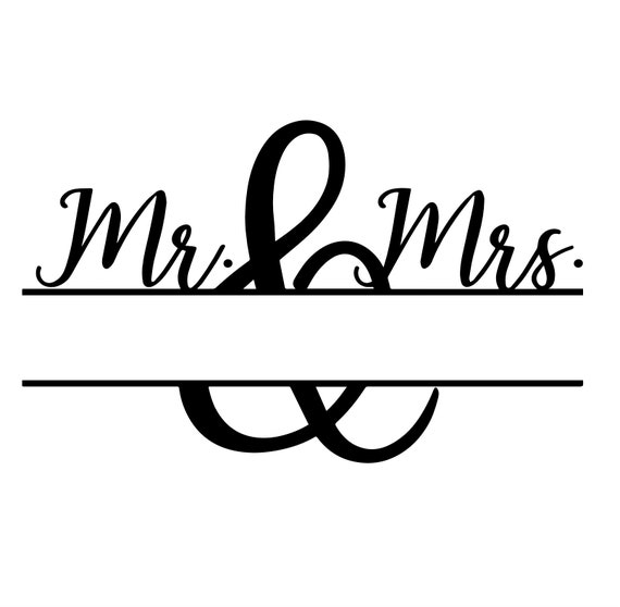 Download Mr And Mrs Wedding Svg Etsy