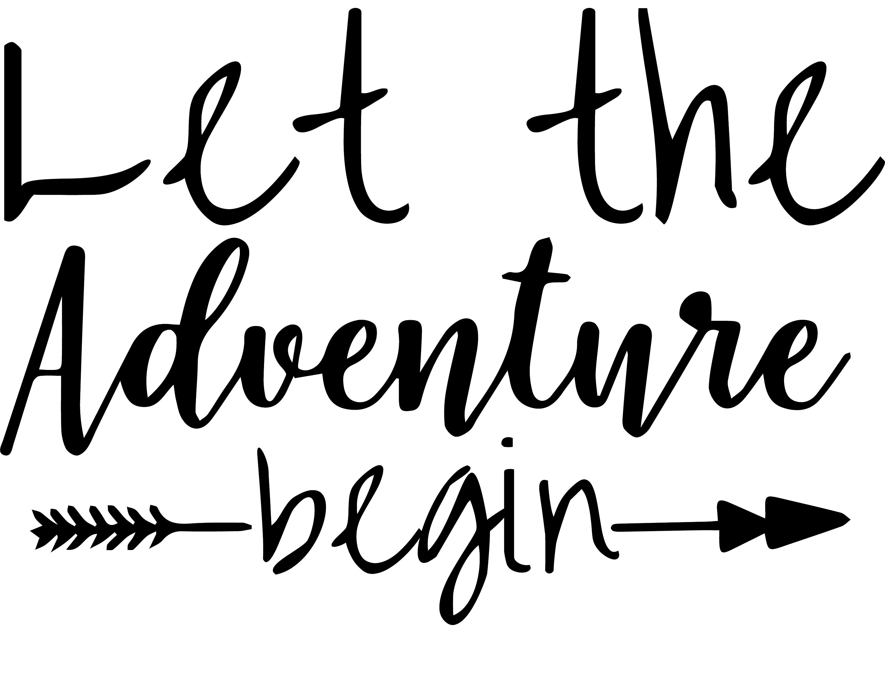 Let the Adventure Begin SVG - Etsy